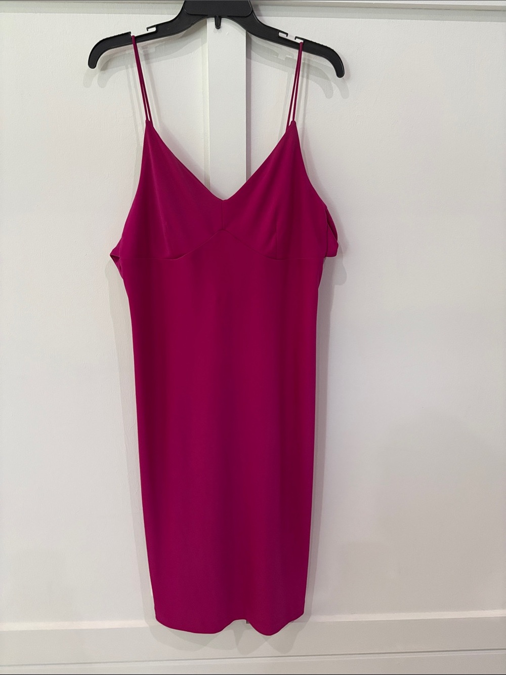 Banana Republic Fuchsia Spaghetti-Strap Slip Dress